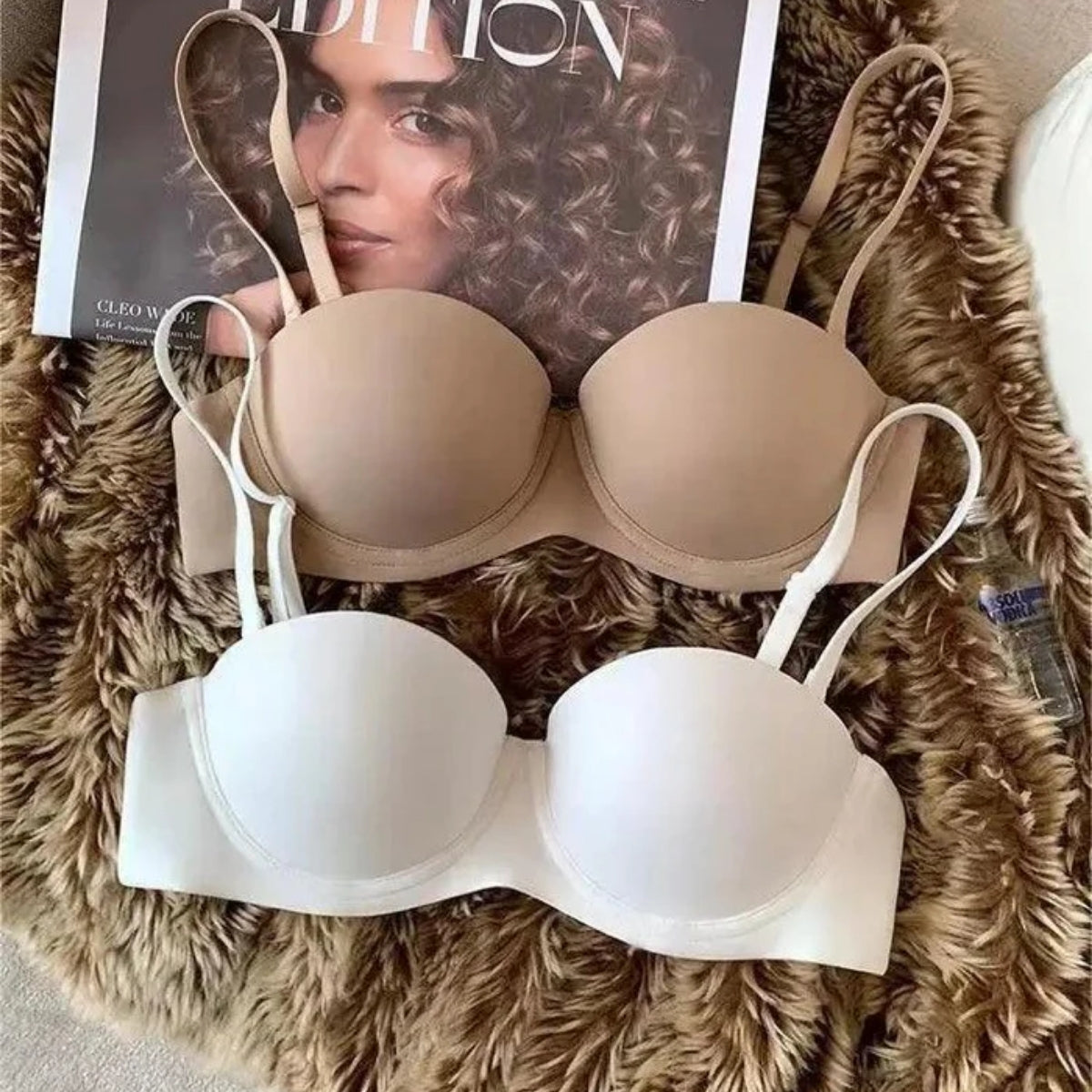 8-Pack Lightweight Push-Up Padded Bras – Comfort & Lift | PB-13