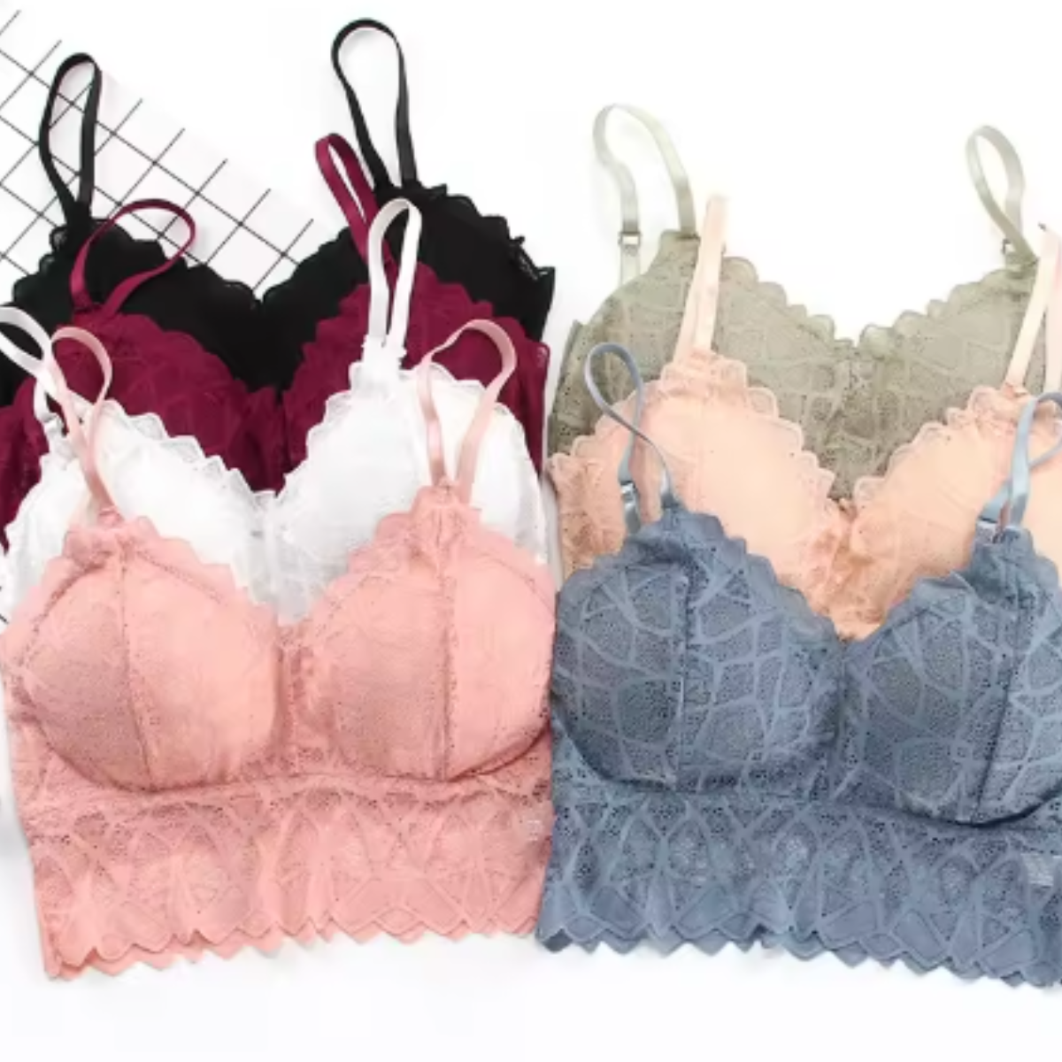 (Pack of 6) Premium Women’s Bra Panty Lingerie Set | Stylish, Comfortable & Affordable | LS-001