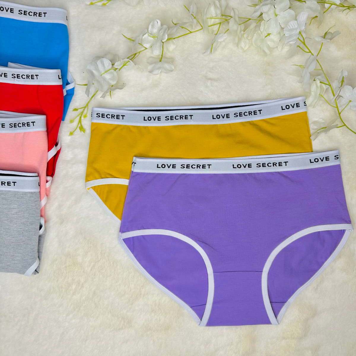 Limited Time Offer: Ice Silk Buttermilk Panties Combo – Feel the Luxury | PC-01