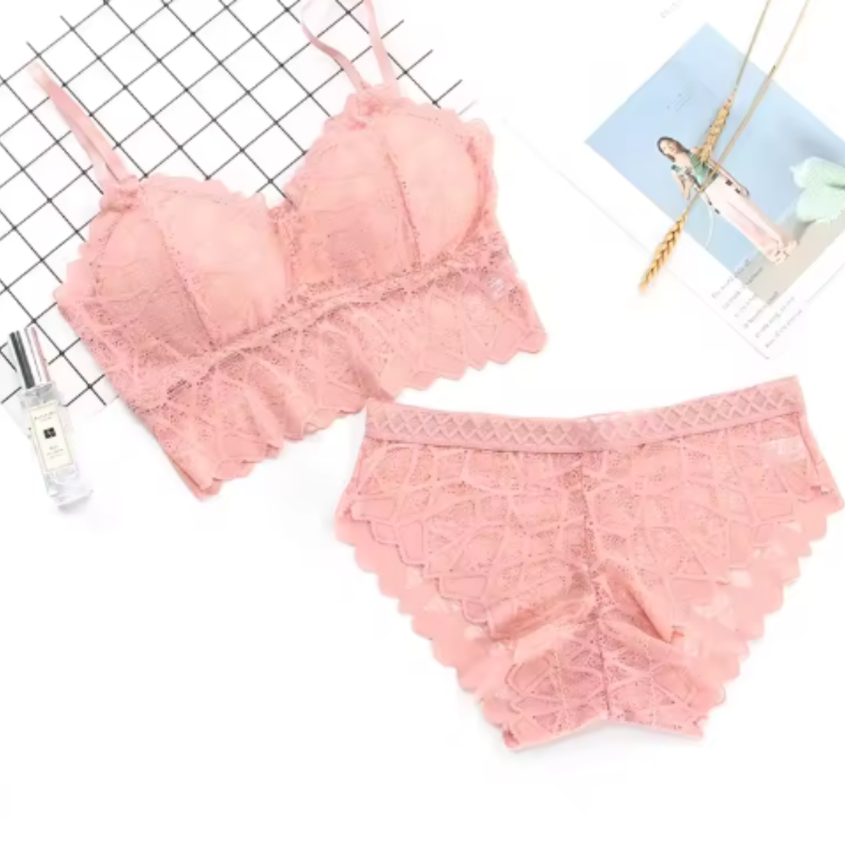 (Pack of 6) Premium Women’s Bra Panty Lingerie Set | Stylish, Comfortable & Affordable | LS-001
