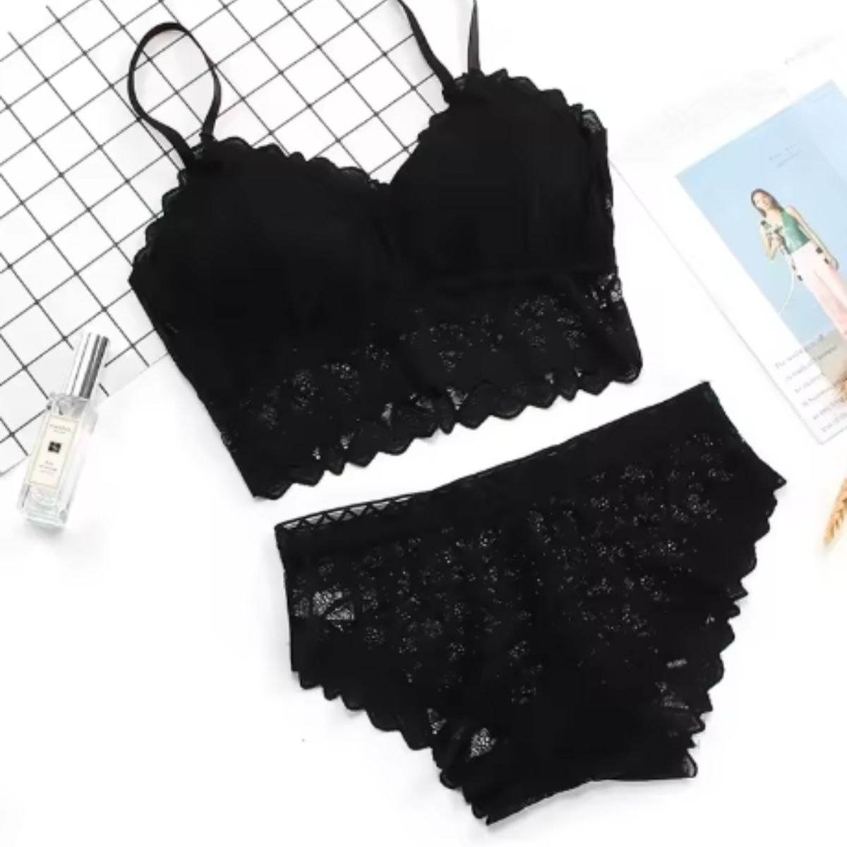(Pack of 6) Premium Women’s Bra Panty Lingerie Set | Stylish, Comfortable & Affordable | LS-001