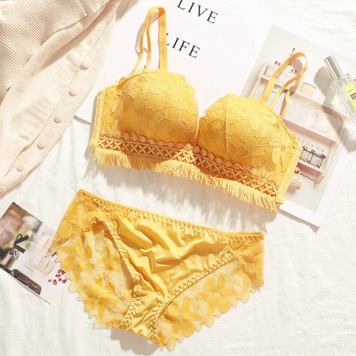 9-Piece Lingerie Collection | Soft, high-quality materials for all-day comfort| LC-08