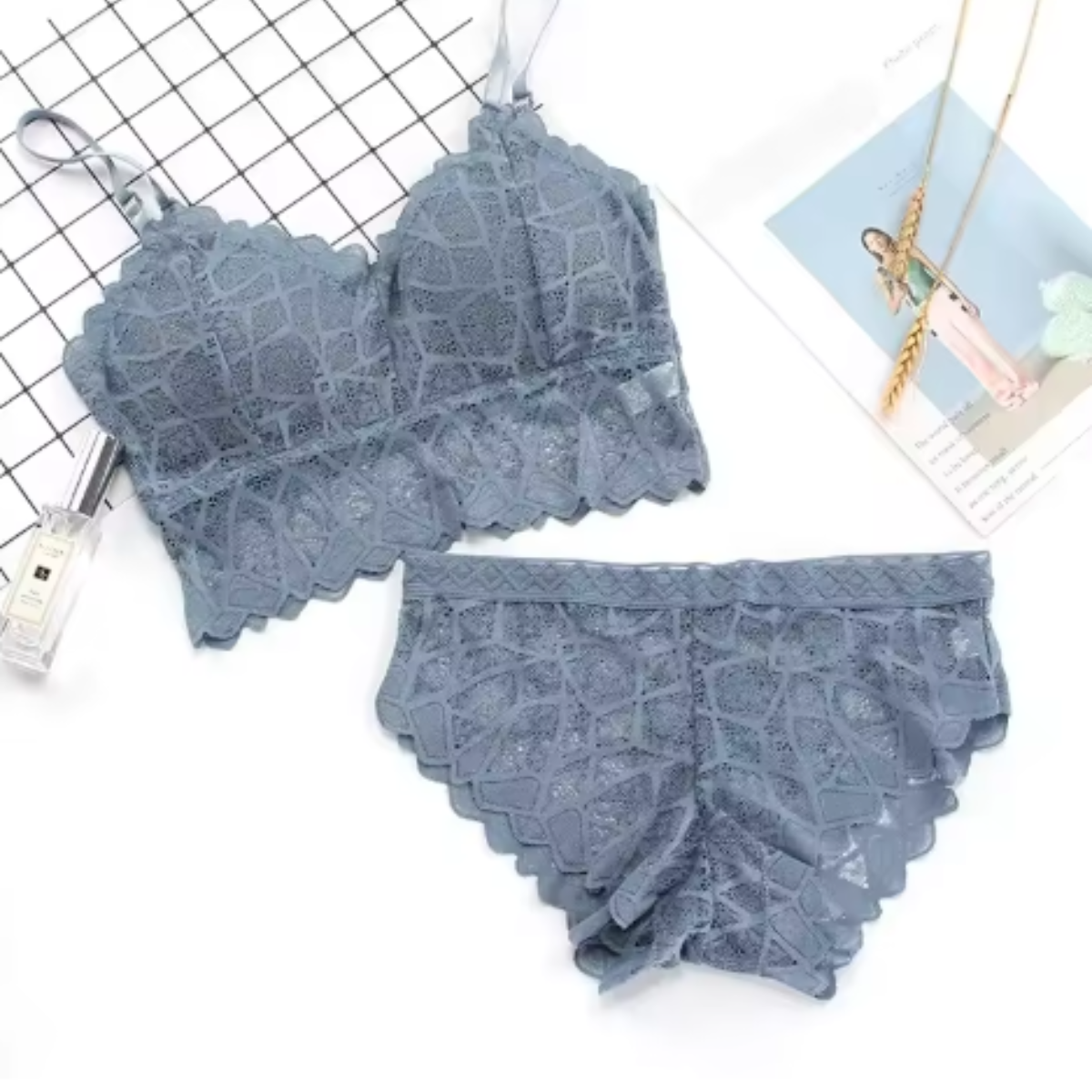 (Pack of 6) Premium Women’s Bra Panty Lingerie Set | Stylish, Comfortable & Affordable | LS-001
