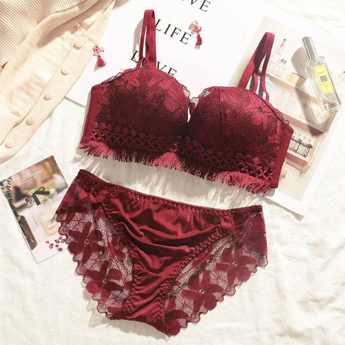 9-Piece Lingerie Collection | Soft, high-quality materials for all-day comfort| LC-08