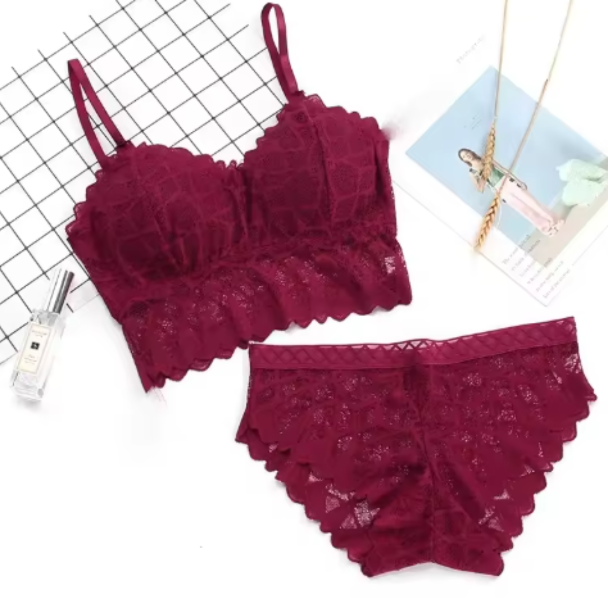 (Pack of 6) Premium Women’s Bra Panty Lingerie Set | Stylish, Comfortable & Affordable | LS-001