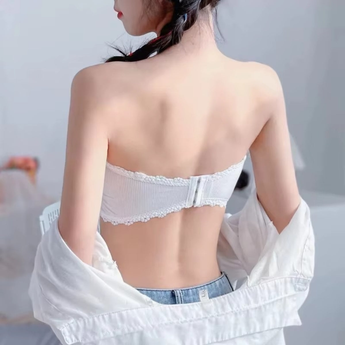 8-Pack Premium Quality Strapless Bra – Ultimate Comfort & Support | SB -13