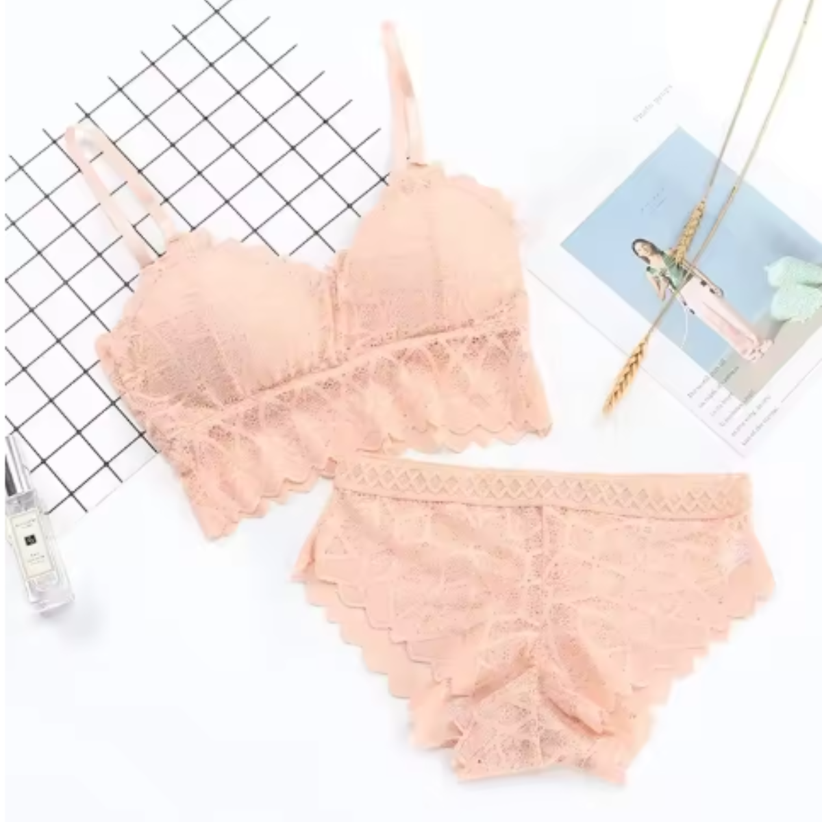 (Pack of 6) Premium Women’s Bra Panty Lingerie Set | Stylish, Comfortable & Affordable | LS-001