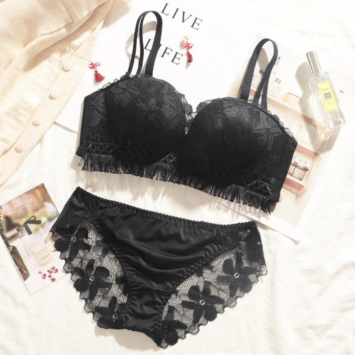 9-Piece Lingerie Collection | Soft, high-quality materials for all-day comfort| LC-08