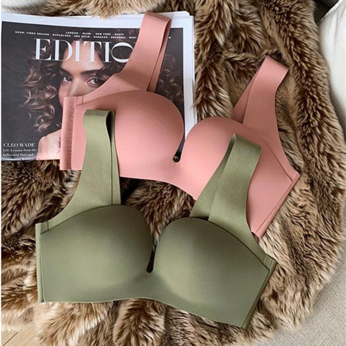 8-Pack Lightweight Push-Up Padded Bras – Comfort & Lift | PB-12