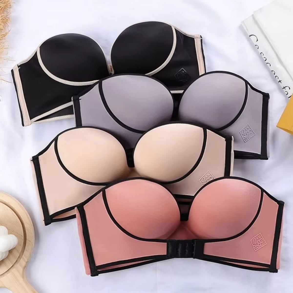 8-Pack Premium Quality Strapless Bra – Ultimate Comfort & Support | SB -11