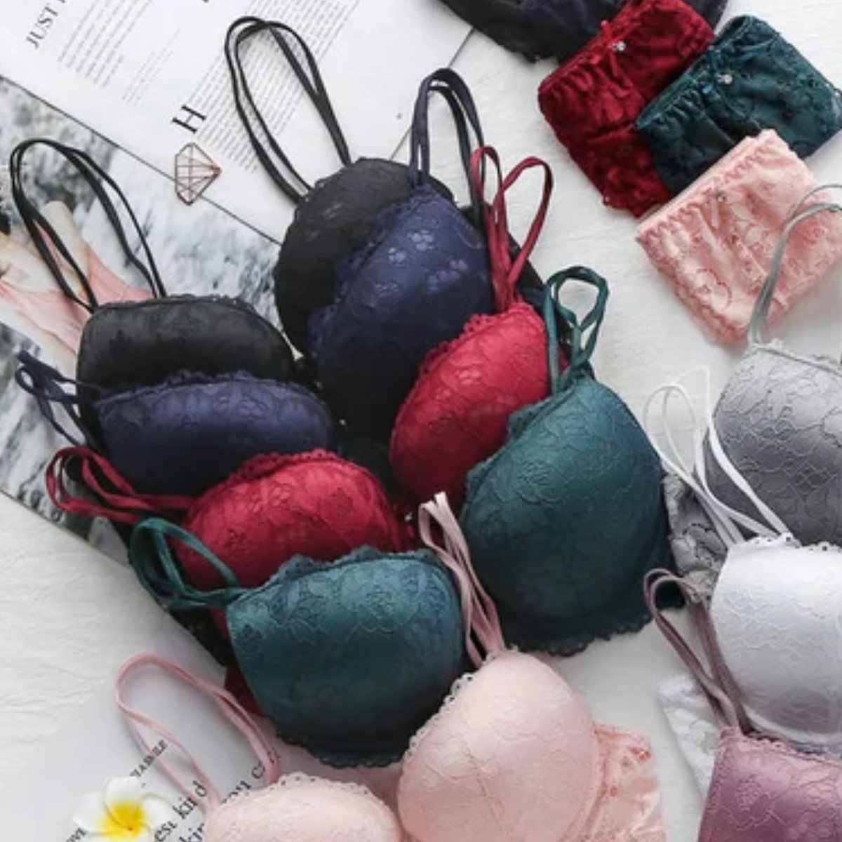 9-Piece Lingerie Collection | Soft, high-quality materials for all-day comfort| LC-10