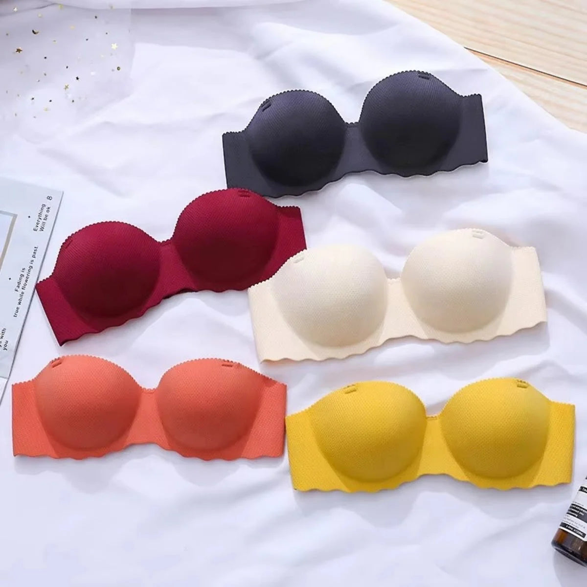 4-Pack Women’s T-Shirt Bras – Soft, Lightweight & Perfect for Everyday Wear | TB-007
