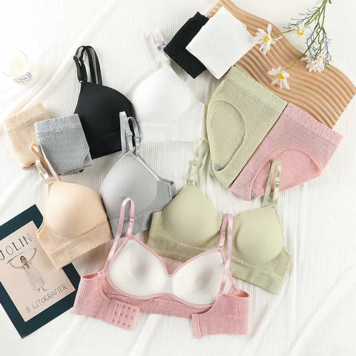 (Pack of 6) Women's Bra Panty Lingerie Set for Girl's | L-3