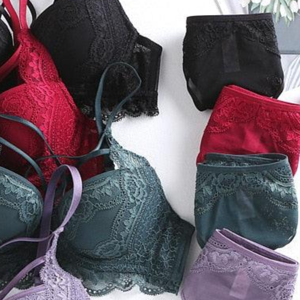9-Piece Lingerie Collection | Soft, high-quality materials for all-day comfort| LC-01