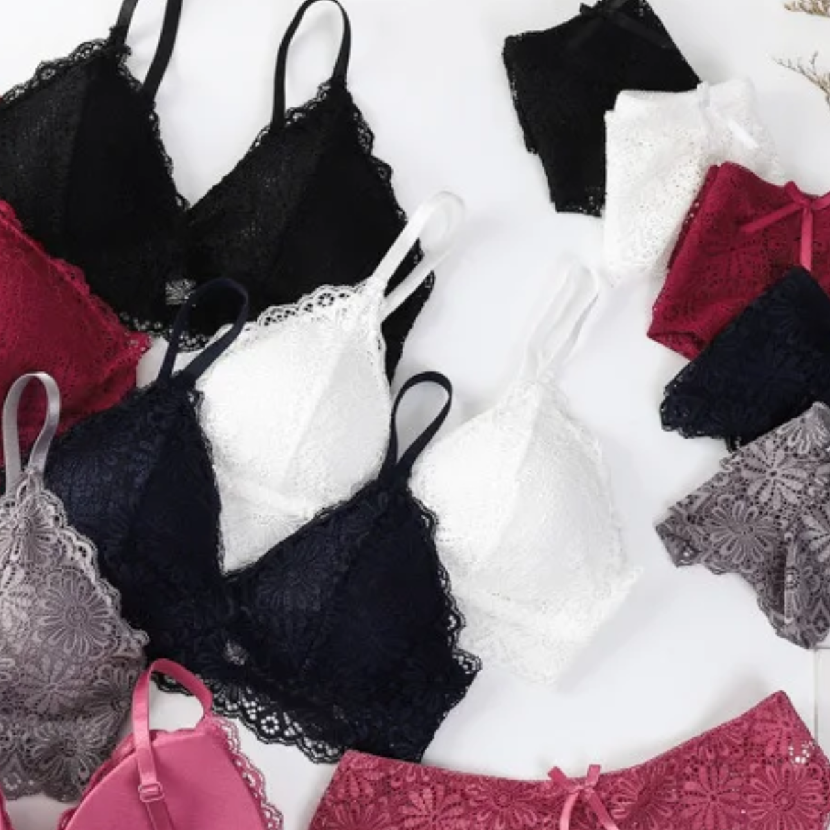 9-Piece Lingerie Collection | Soft, high-quality materials for all-day comfort| LC-02