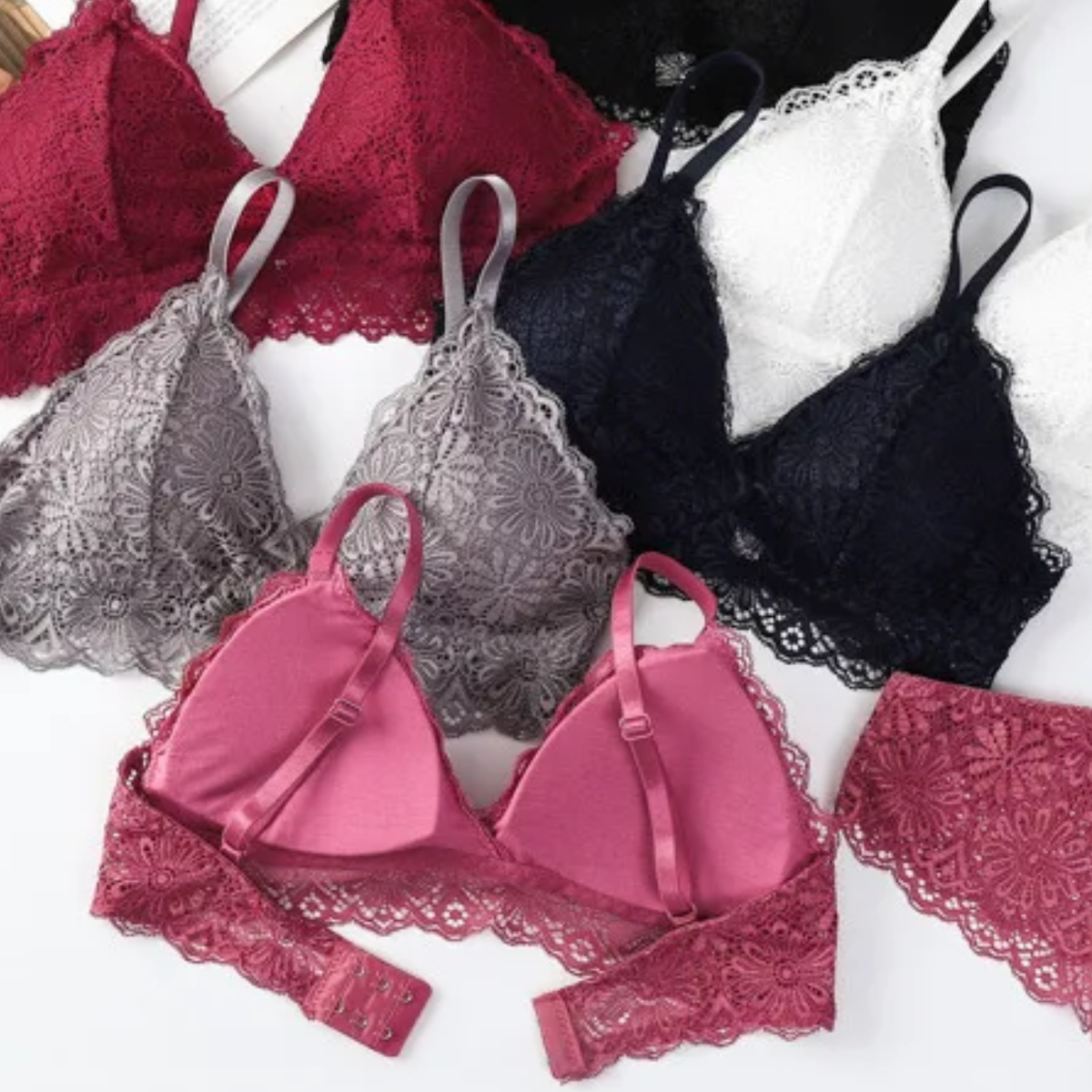9-Piece Lingerie Collection | Soft, high-quality materials for all-day comfort| LC-02