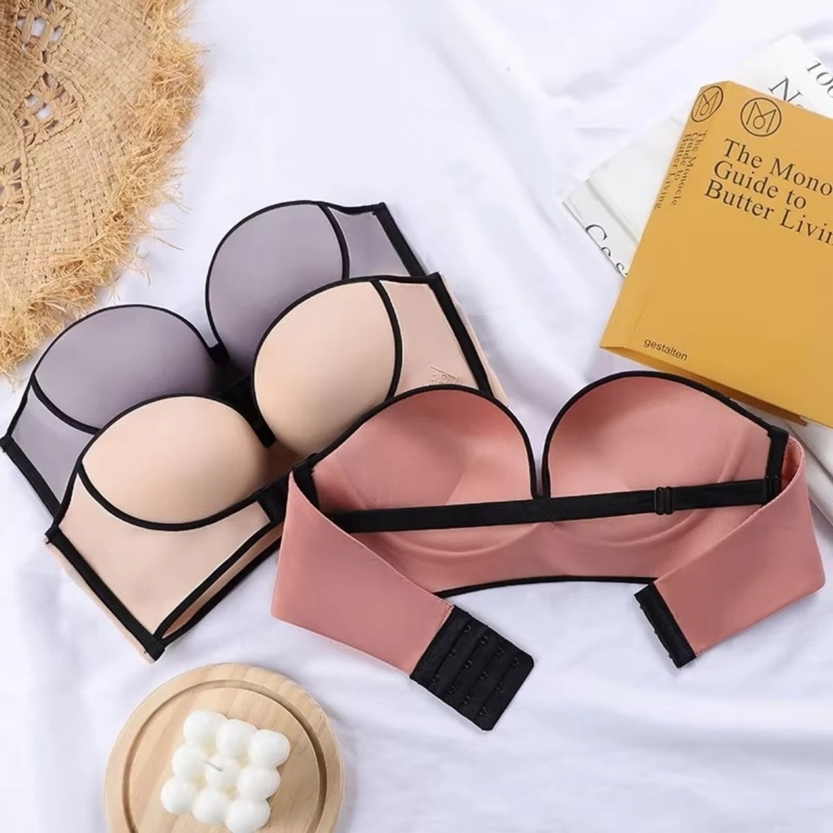 8-Pack Premium Quality Strapless Bra – Ultimate Comfort & Support | SB -11