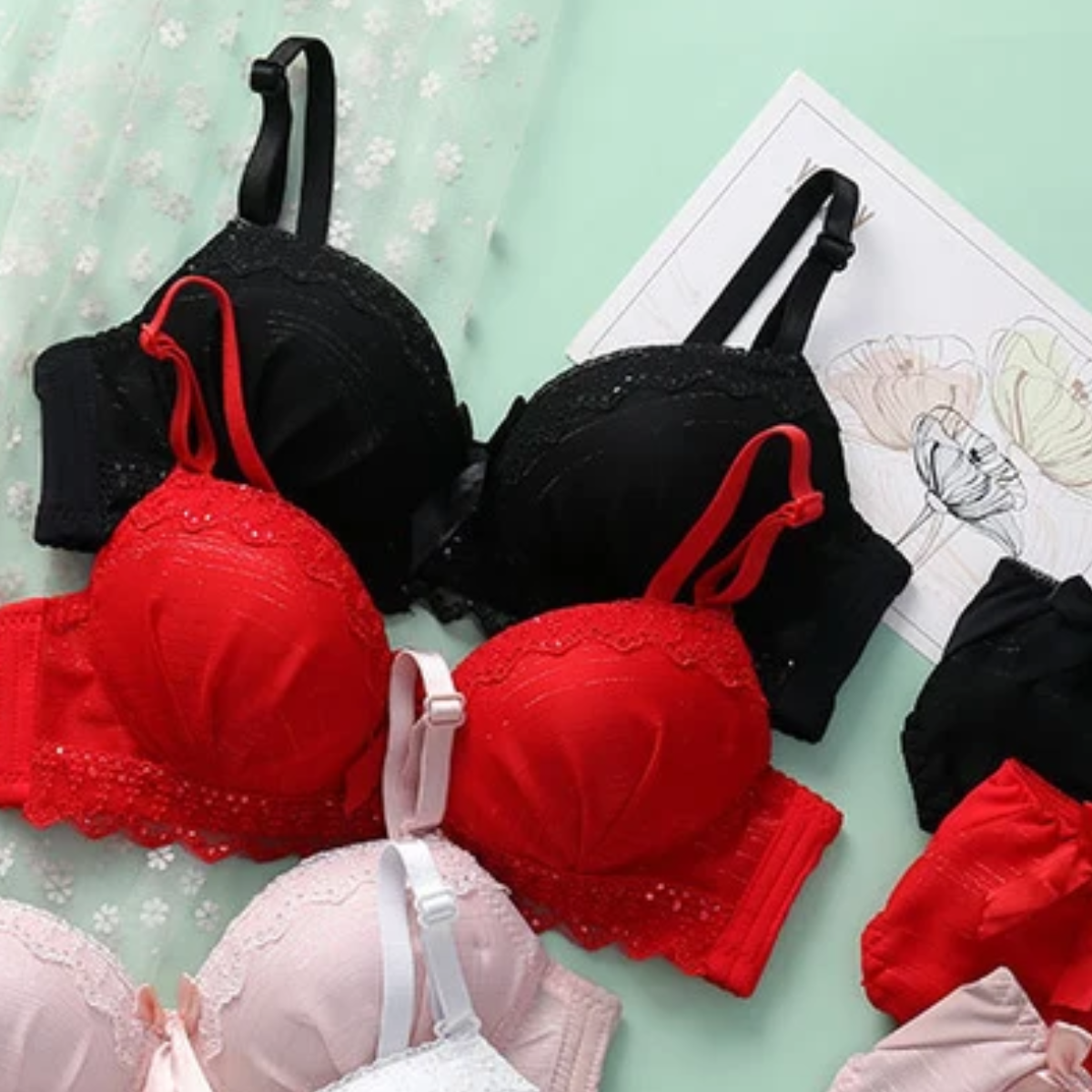 9-Piece Lingerie Collection | Soft, high-quality materials for all-day comfort| LC-11