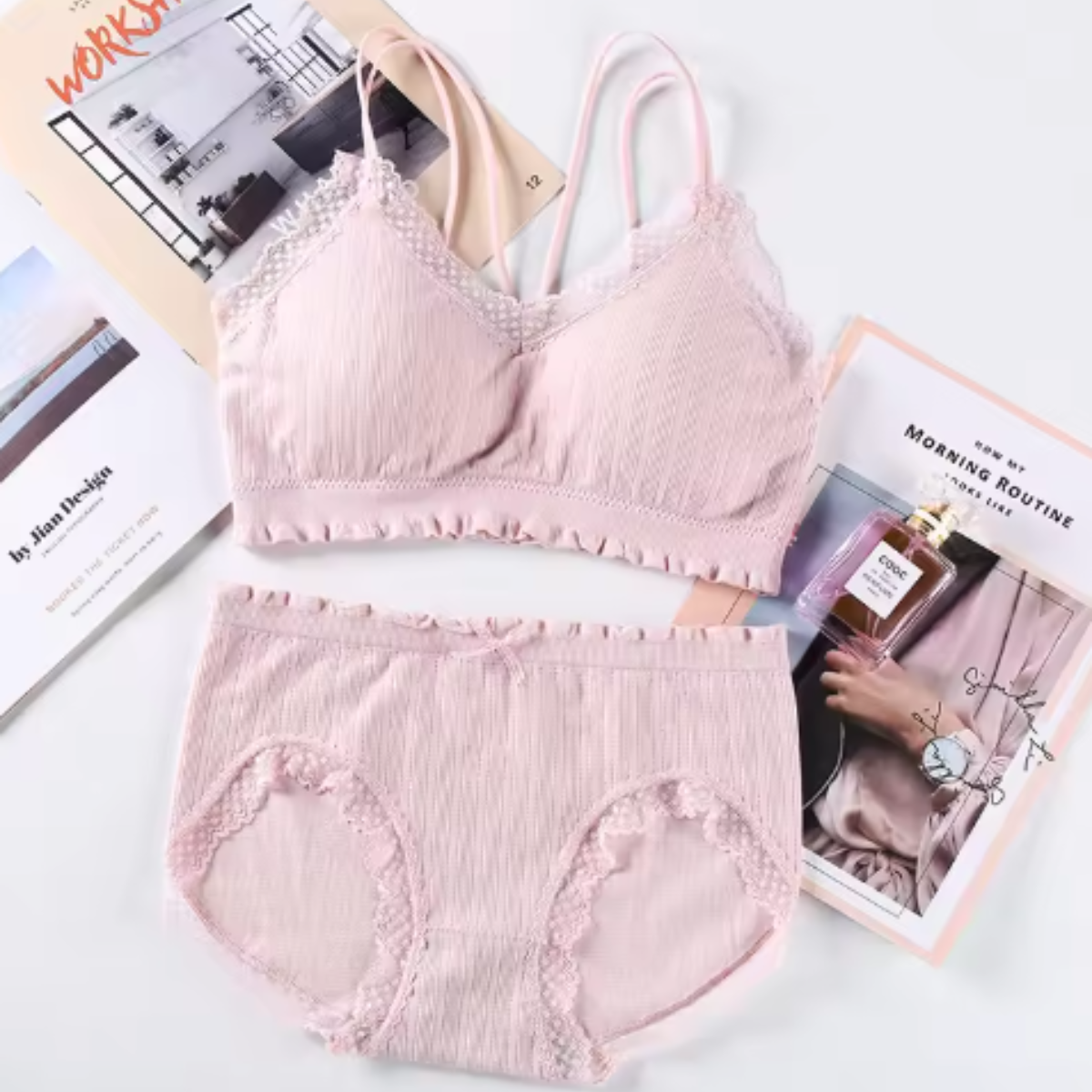 (Pack of 6) Premium Women’s Bra Panty Lingerie Set | Stylish, Comfortable & Affordable | LS-004
