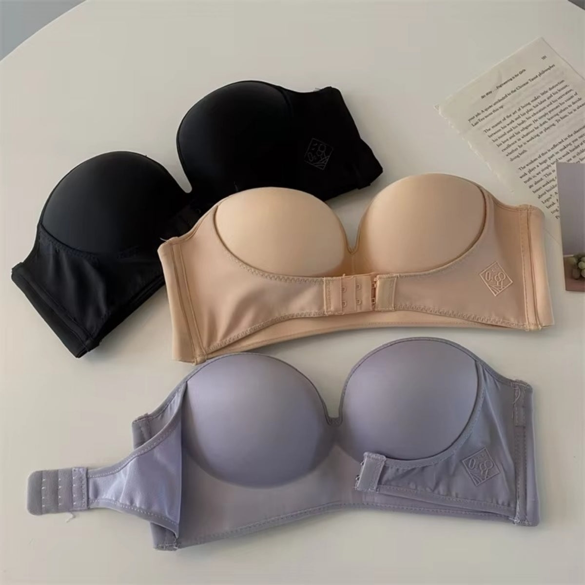 8-Pack Premium Quality Strapless Bra – Ultimate Comfort & Support | SB -15