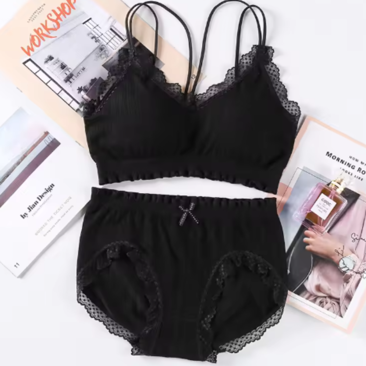 (Pack of 6) Premium Women’s Bra Panty Lingerie Set | Stylish, Comfortable & Affordable | LS-004