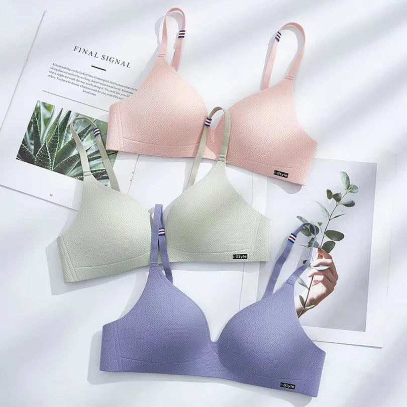 4-Pack Women’s T-Shirt Bras – Soft, Lightweight & Perfect for Everyday Wear | TB-009