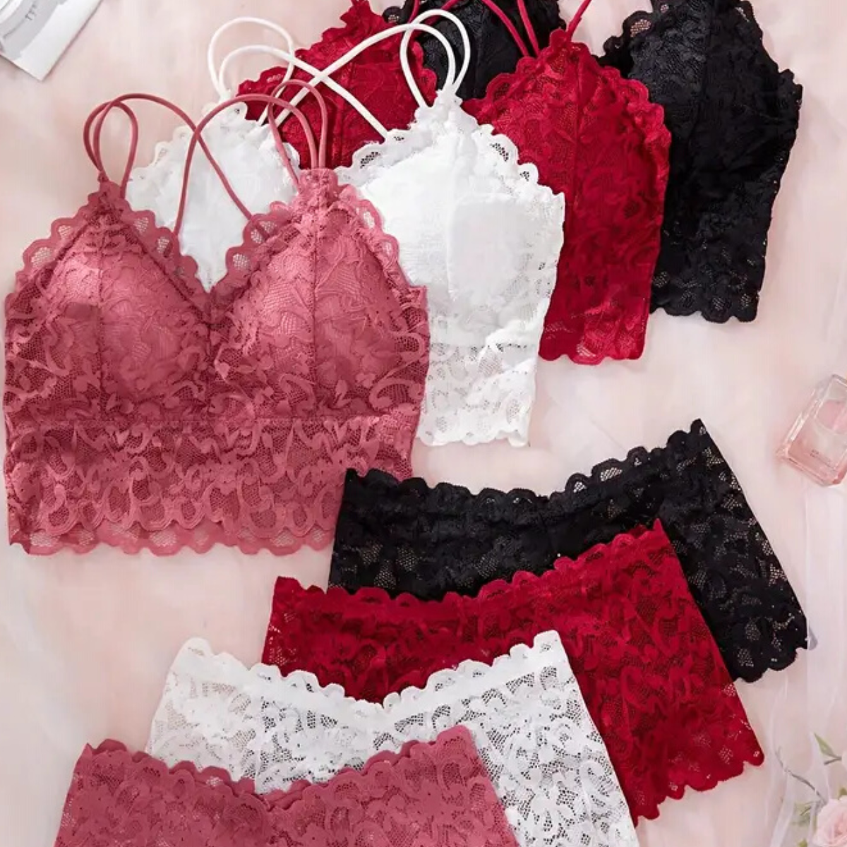 9-Piece Lingerie Collection | Soft, high-quality materials for all-day comfort| LC-04