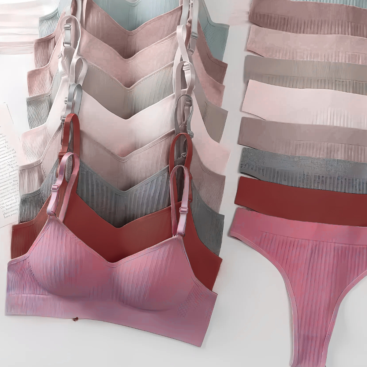 9-Piece Lingerie Collection | Soft, high-quality materials for all-day comfort| LC-09