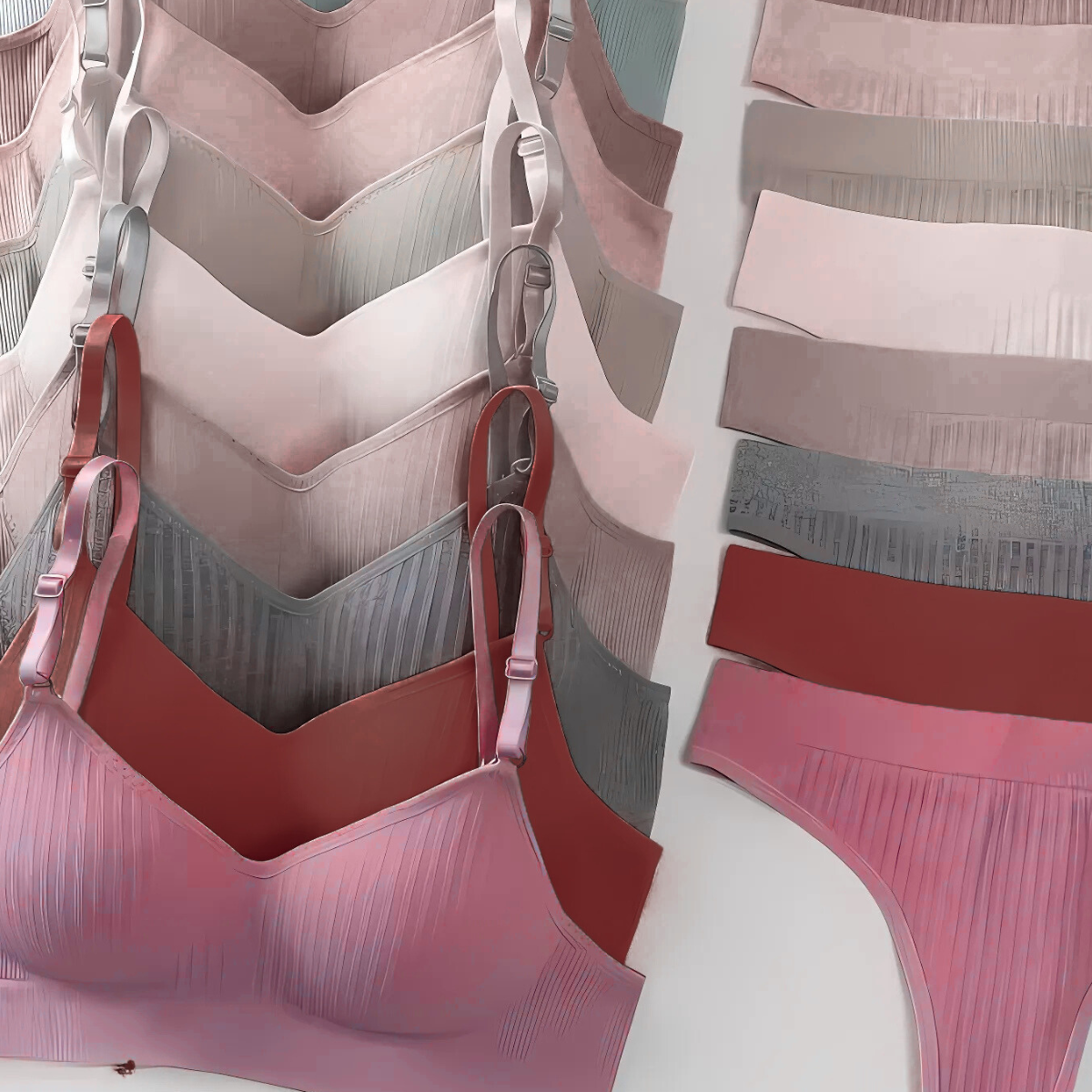 9-Piece Lingerie Collection | Soft, high-quality materials for all-day comfort| LC-09