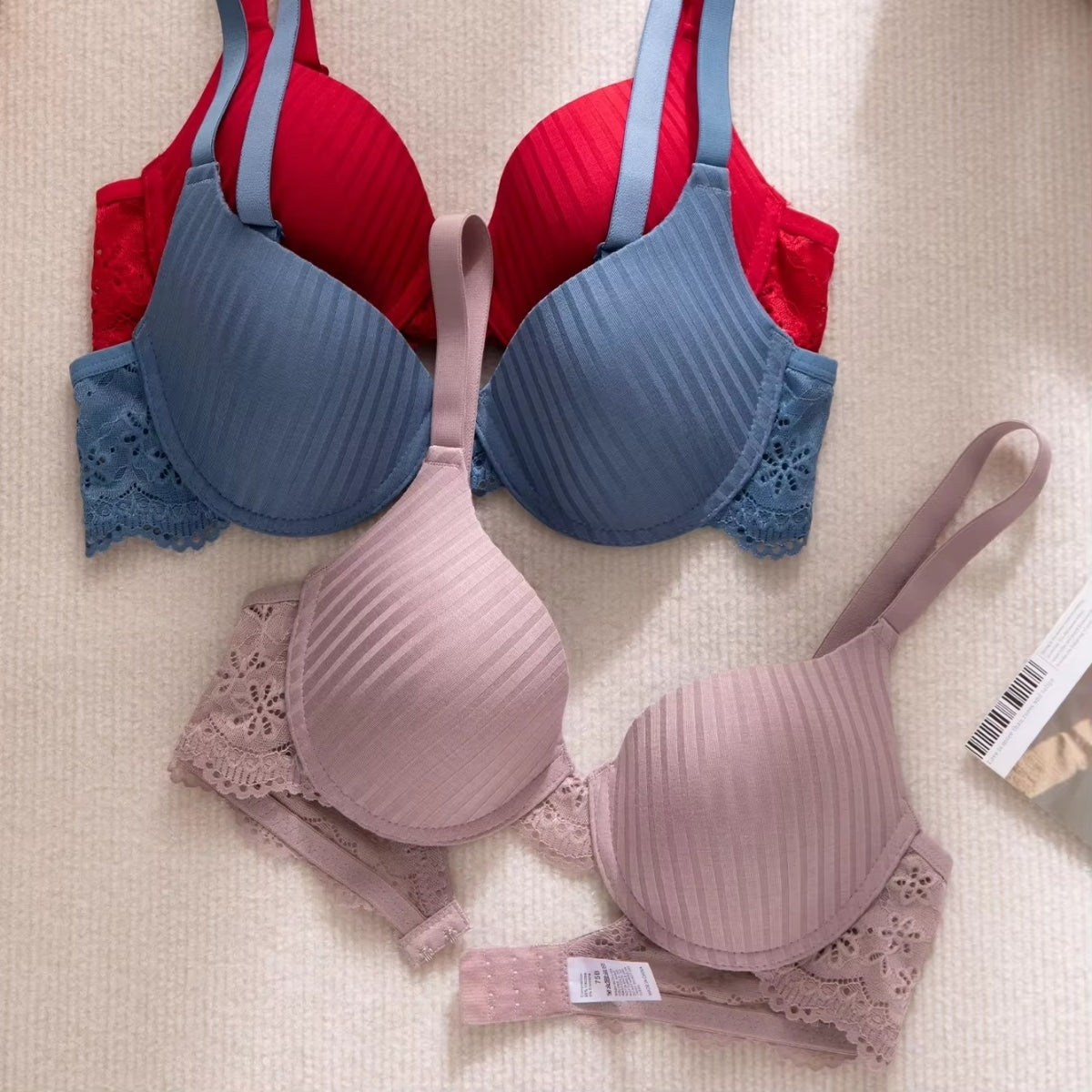 6-Pack Women’s T-Shirt Bras – Soft, Lightweight & Perfect for Everyday Wear | TB-09