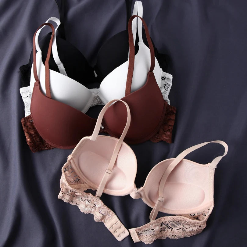4-Pack Women’s T-Shirt Bras – Soft, Lightweight & Perfect for Everyday Wear | TB-001