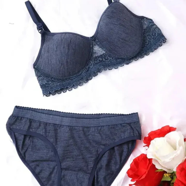 (Pack of 6) Women's Bra Panty Lingerie Set for Girl's | L-151