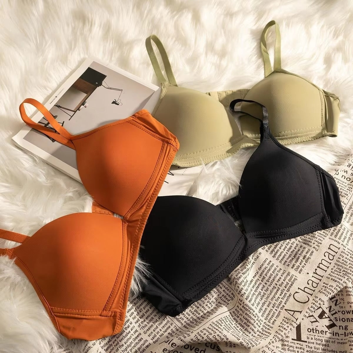 6-Pack Women’s T-Shirt Bras – Soft, Lightweight & Perfect for Everyday Wear | TB-02