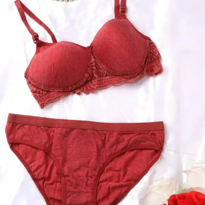 (Pack of 6) Women's Bra Panty Lingerie Set for Girl's | L-151