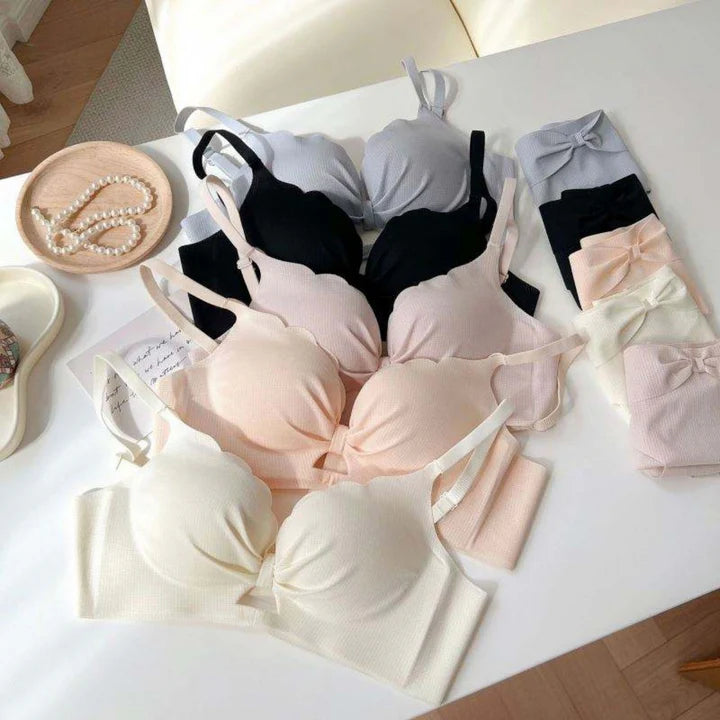 (Pack of 8) Women's Bra Panty Lingerie Set for Girl's | L-10012