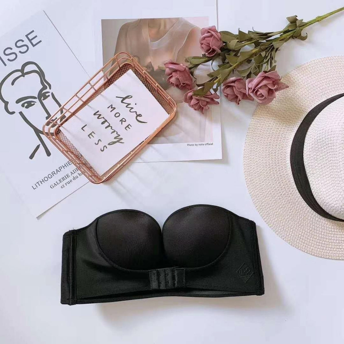 8-Pack Premium Quality Strapless Bra – Ultimate Comfort & Support | SB -15
