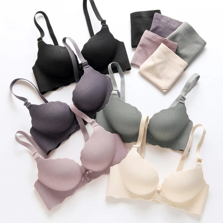 (Pack of 8) Women's Bra Panty Lingerie Set for Girl's | L-10015