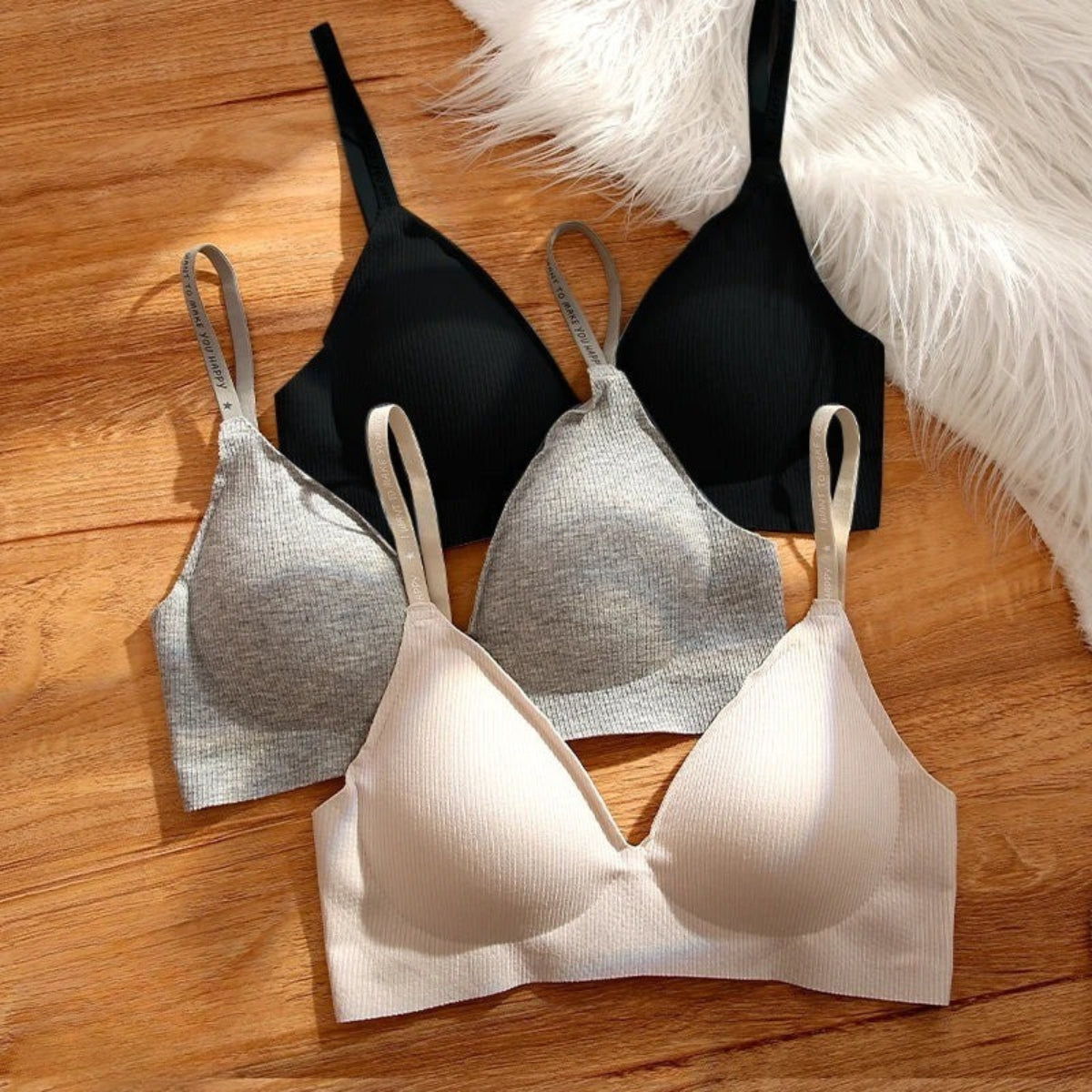 8-Pack Lightweight Push-Up Padded Bras – Comfort & Lift | PB-20