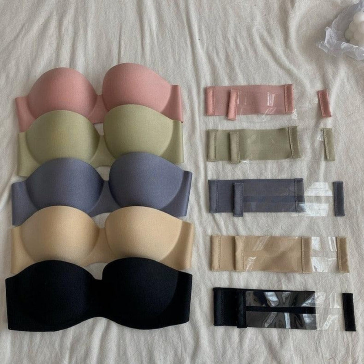 8-Pack Premium Quality Strapless Bra – Ultimate Comfort & Support | SB -20