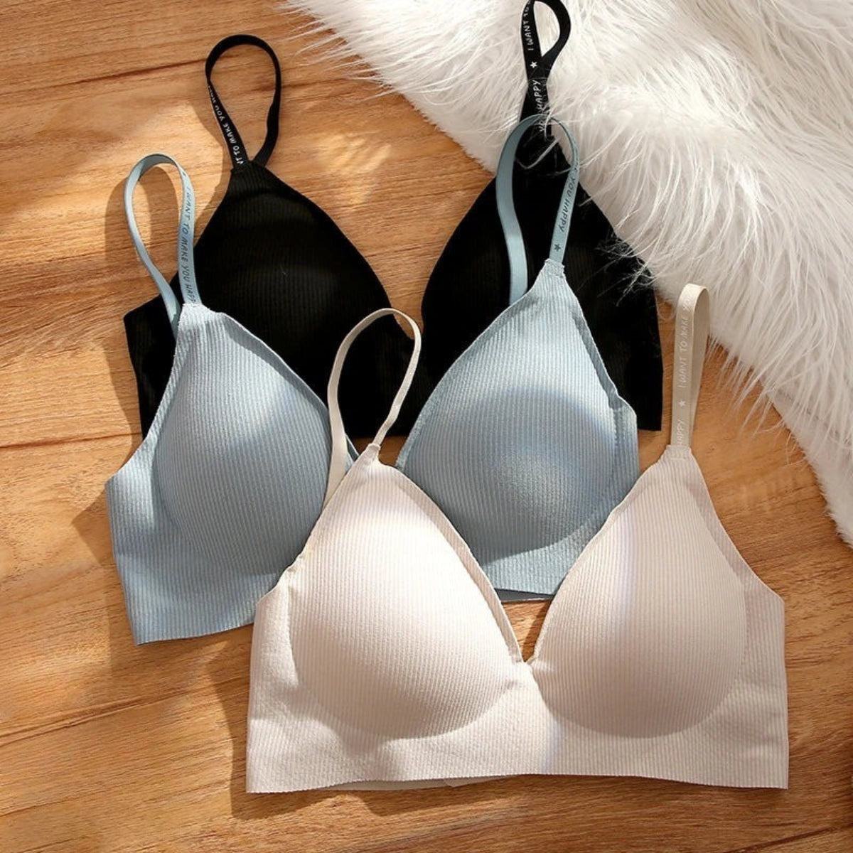 8-Pack Lightweight Push-Up Padded Bras – Comfort & Lift | PB-20