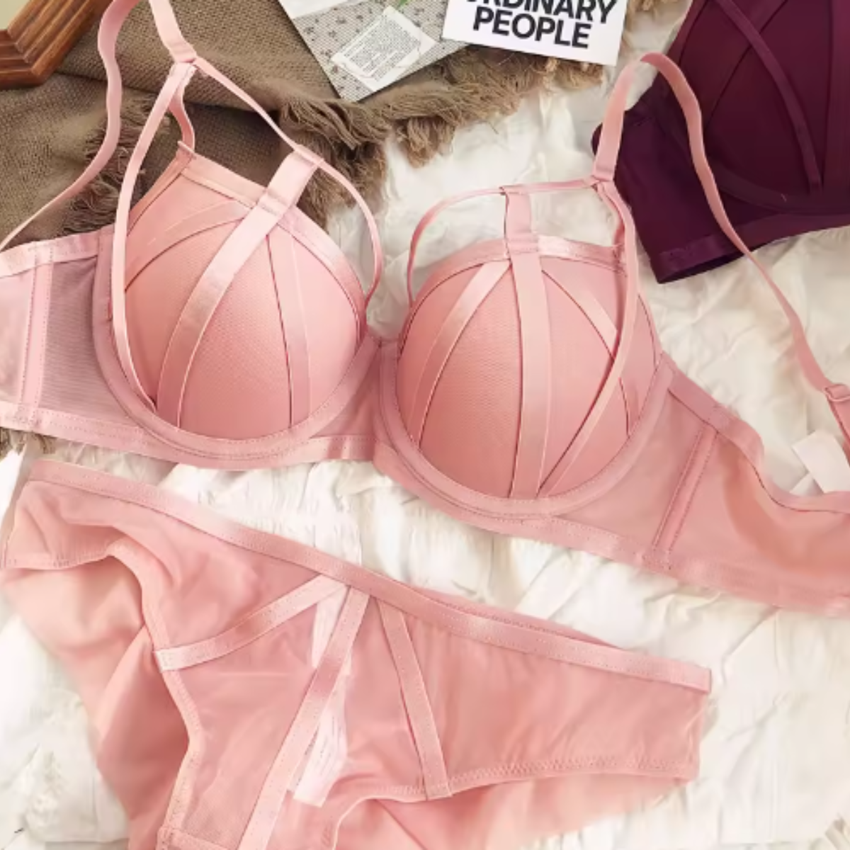 (Pack of 6) Premium Women’s Bra Panty Lingerie Set | Stylish, Comfortable & Affordable | LS-002