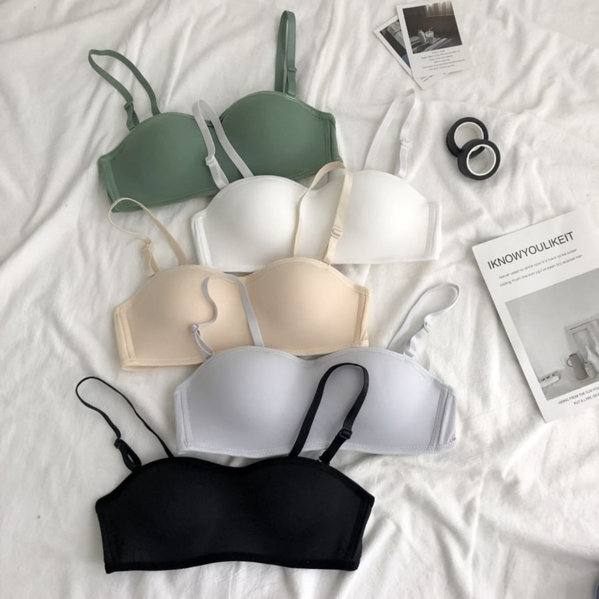 8-Pack Premium Quality Strapless Bra – Ultimate Comfort & Support | SB -18