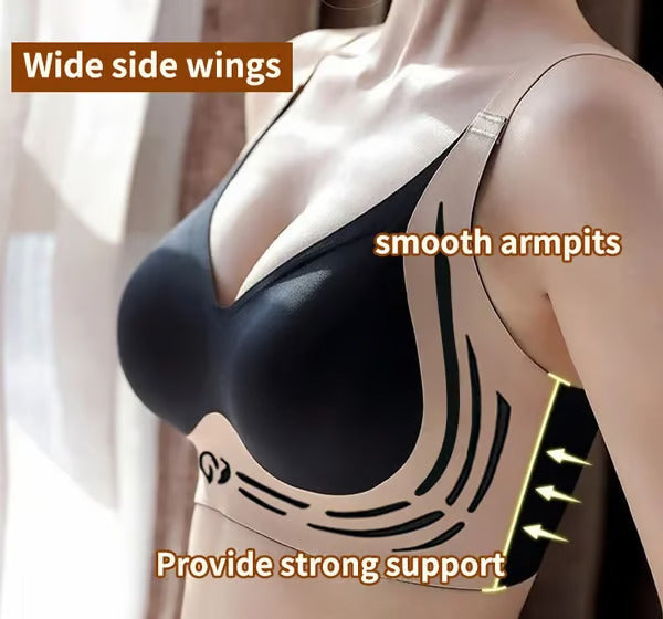 Pack of 6 Anti Sagging Wireless Push-Up Bra