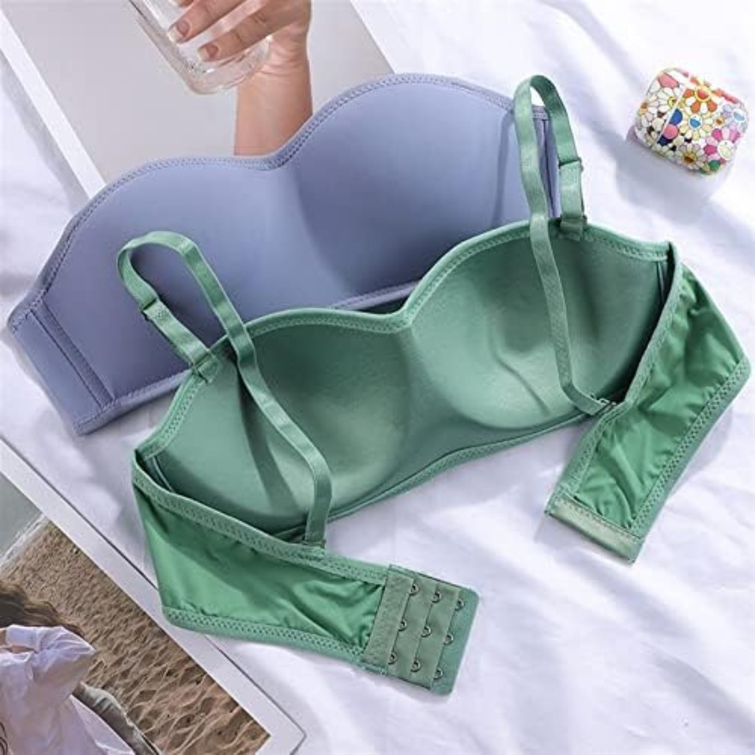 8-Pack Premium Quality Strapless Bra – Ultimate Comfort & Support | SB -17