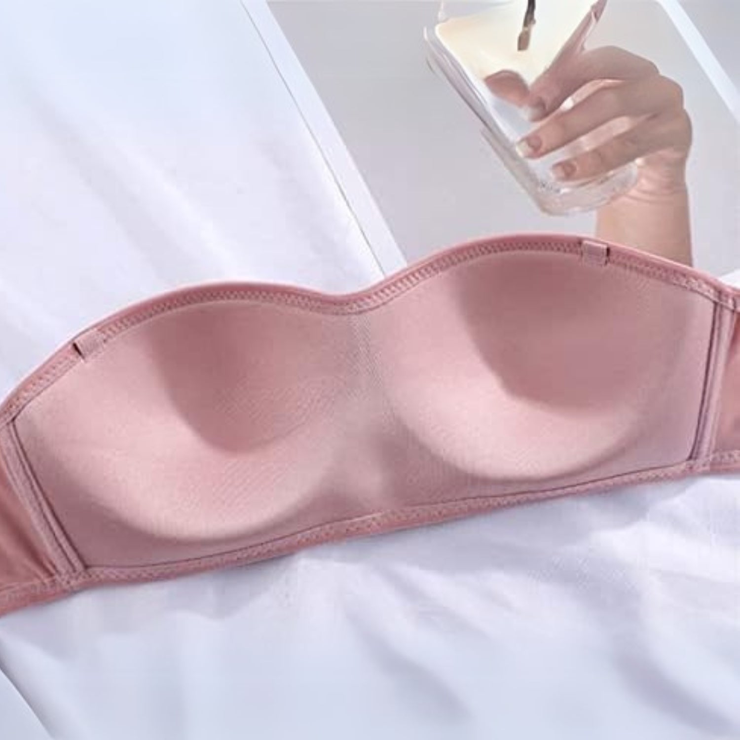 8-Pack Premium Quality Strapless Bra – Ultimate Comfort & Support | SB -17