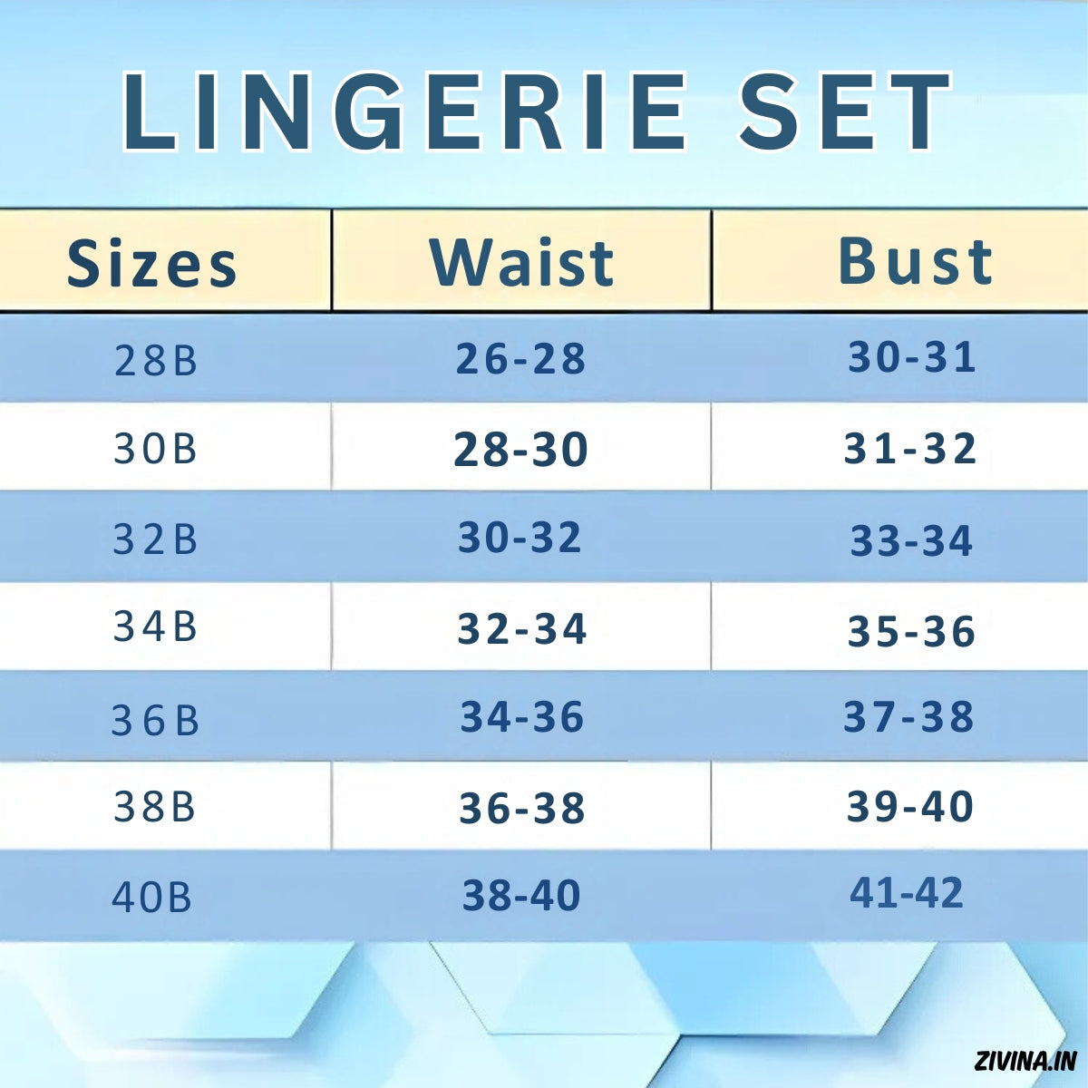 (Pack of 6) Premium Women’s Bra Panty Lingerie Set | Stylish, Comfortable & Affordable | LS-004