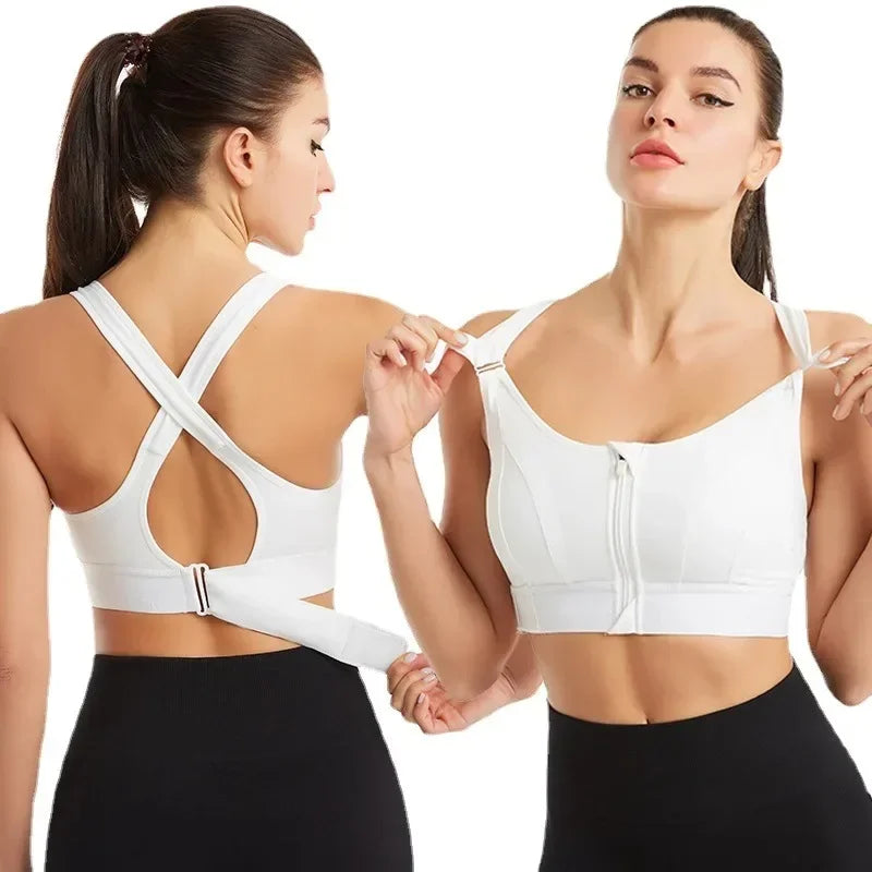 🔥Pack Of-6 Fitness Cross Padded Sport Bra 💖